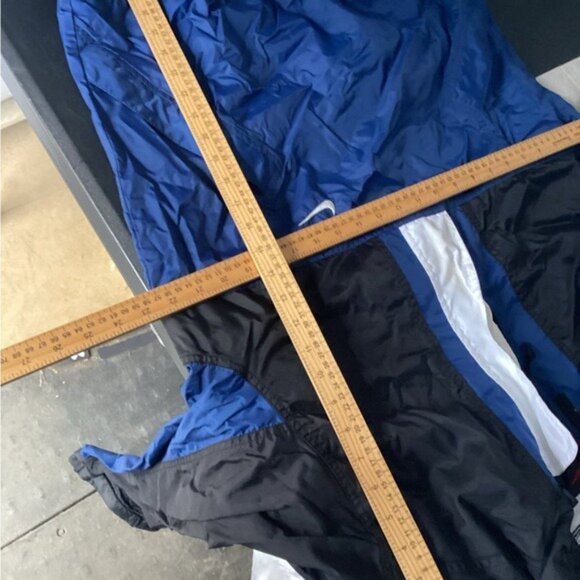 cowgirl argyle boho cozy grandpa dad Nike anorak half zip Jacket size small - Picture 5 of 6